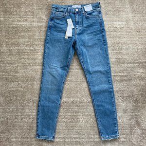 NWT TOPSHOP Jamie High Waisted Skinny Jeans, 28*